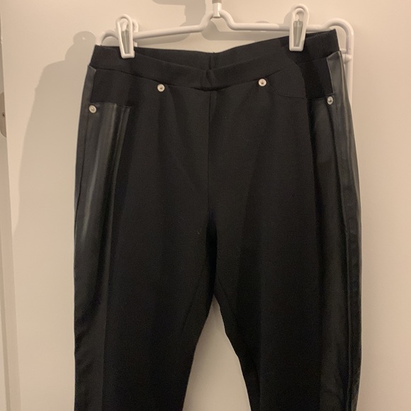 Michael Kors leggings with pleather sides - Picture 3 of 4